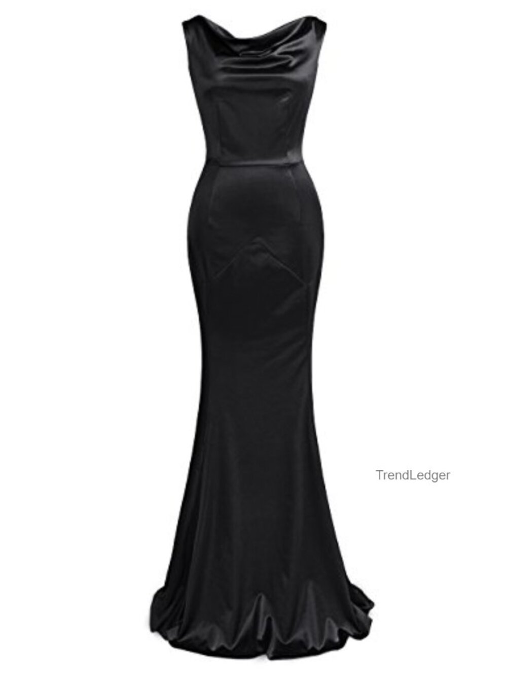 MUXXN Women's Mermaid Sleeveless Gown Formal Evening Dress
